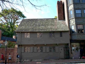 Paul Revere House in North Square