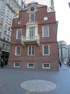 Boston Massacre Site by the Old State House