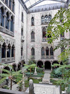 Courtyard at the Gardner Museum