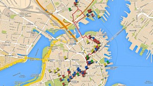 Freedom Trail Google mapa mejorado