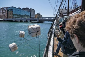 Boston Tea Party Museum Tea Toss